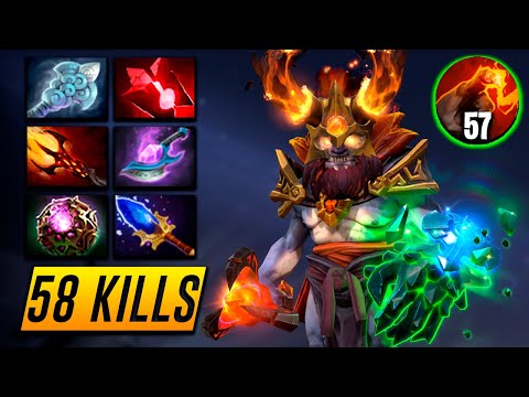 Lion 58 Kills Finger Killer - Dota EPIC Gameplay [Watch & Learn]