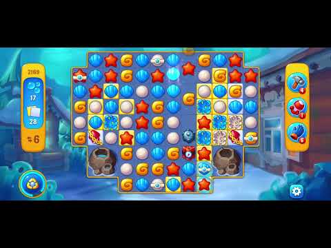 Fishdom 2169 - Super Hard Level (16 Moves)