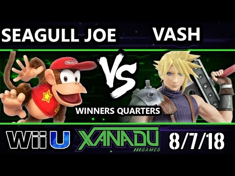 S@X 262 Smash 4 - Seagull Joe (Diddy Kong) Vs. Vash (Cloud) Wii U Winners Quarters