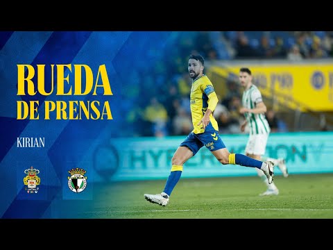 Rueda de prensa de Kirian previa al partido UD Las Palmas vs Burgos CF | UD Las Palmas