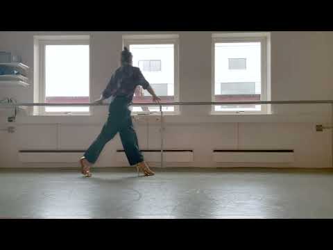 Max Makowski Tango Follower's Heels Technique -  'El Huracán' - Tekla Gogrichiani