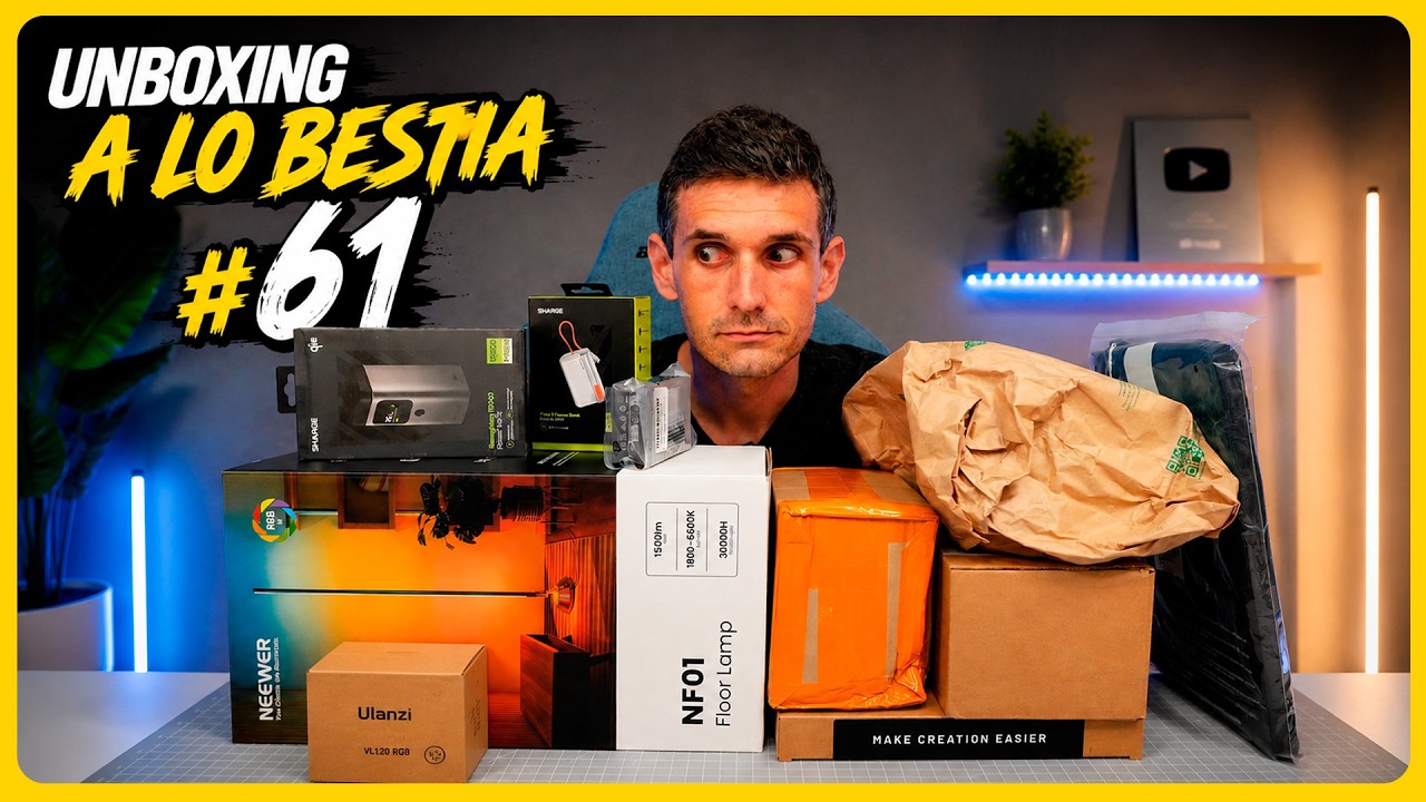 Unboxing a lo bestia #61 RGB Edition ¡Los 9 PAQUETAZOS!
