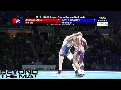 Junior Greco Final 171 - Jahwon Akui (IL) vs. Kevin Beazley (MI)