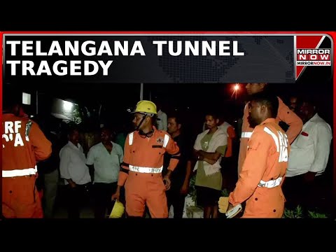 Telangana Tunnel | 8 Trapped In SLBC Tunnel For 72 Hours, Excavation Resumes After Brief Pause