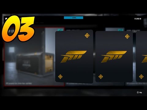 ⚡Forza Motorsport 7 "Career Mode" Gameplay - Part 3 - OPENING VIP CASES! (Xbox One Gameplay)