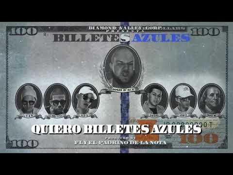 BILLETES AZULES (Lyric Video) Josh D'Ace Feat. Lyan, Jon Z, Ele A, Osquel, Beltito & Mingo MP