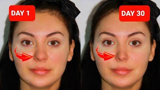 Best Massage to Make your Nose Slim and Small | How to Reshape, Sharpen and Slim Down Fat Nose