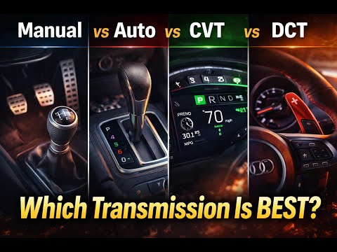 Manual vs Automatic vs CVT vs DCT — Which Transmission Is ACTUALLY Best?