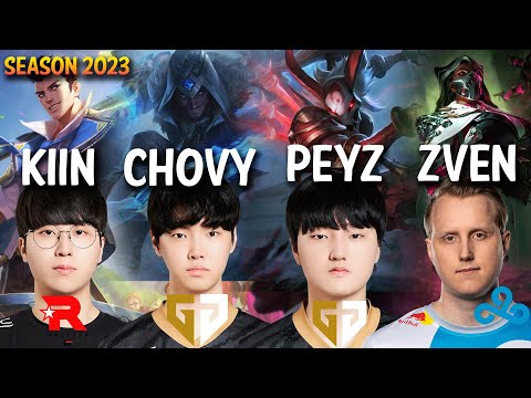 Chovy, Kiin, Peyz, Zven in the Same TEAM - Patch 13.20 KR Ranked