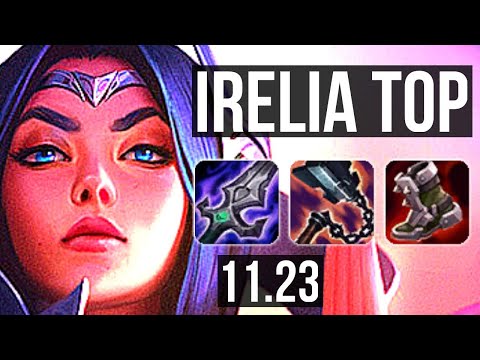 IRELIA vs NOCTURNE (TOP) (DEFEAT) | 10 solo kills, 1.5M mastery | BR Diamond | 11.23