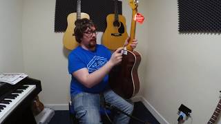 Video thumbnail for Fender Alkaline Trio Malibu by Ryan's guitar stuff