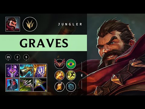 Graves Jungle vs Rengar - BR Grandmaster Patch 25.24