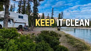 Cozy Off-Grid Living In the Canadian Rockies In A Truck Camper