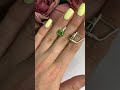 Серебряные серьги с султанитом 3.728ct
