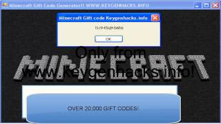 [JAN 2013] MineCraft Gift Code Generator FREE and LEGIT  - Minecraft for free