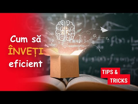 Cum sa inveti eficient - Tips and Tricks