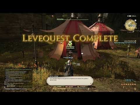 FFXIV ARR : Lv15 Leves of Hawthorne - Walkthrough