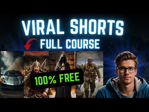 , title : 'Full VIRAL YouTube Shorts Course 2024 (2+ hours)'