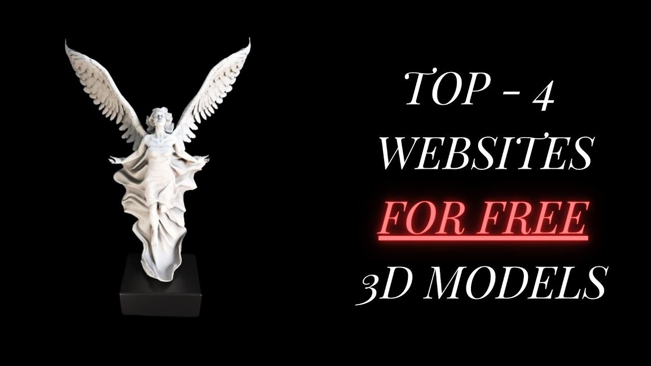 Top 4 Websites for Free 3D Models | Free 3D model | 3Ds max tutorial | 3D components | 3ds max