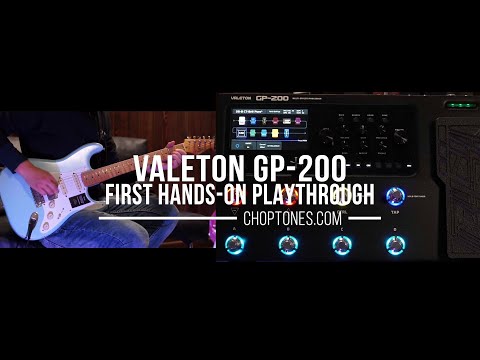 Valeton GP-200 | First Hands On Playthrough Demo