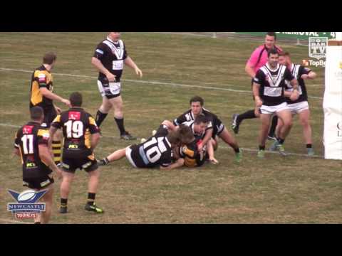 2016 Newcastle RL Round 12 - Open Grade Highlights - Cessnock Goannas v Maitland Pickers
