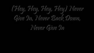 Never Give In Lyrics by Black Veil Brides
