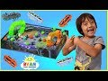 Hex Bug Buggaloop Family Fun Games for Kids with Kinder Egg Surprise Toys opening