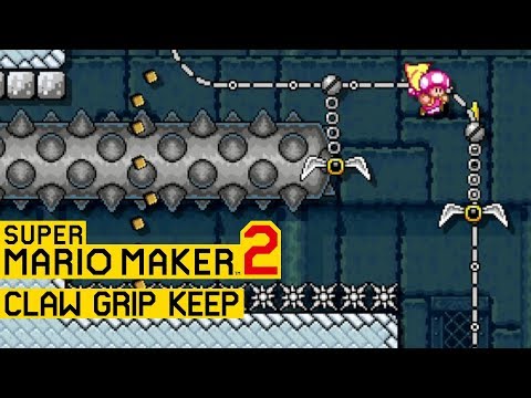 Claw Grip Keep - Super Mario Maker 2