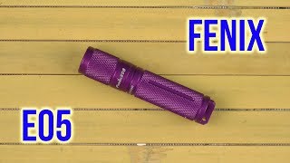 Fenix E05 (R3) - відео 1