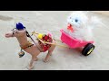 How To Make A Camel Trolley Loaded With A Big Cat Handmade