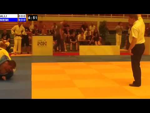 Judo Nordic Championships 2014: M-100: ALLI - NIEMI