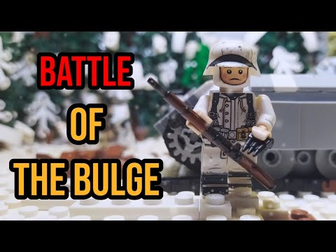 Lego Battle of the Bulge- WW2 stopmotion