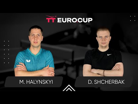 12:50 Mykola Halynskyi  - Denys Shcherbak  25.09.2024 TT Euro.Cup Ukraine Elite. TABLE 3