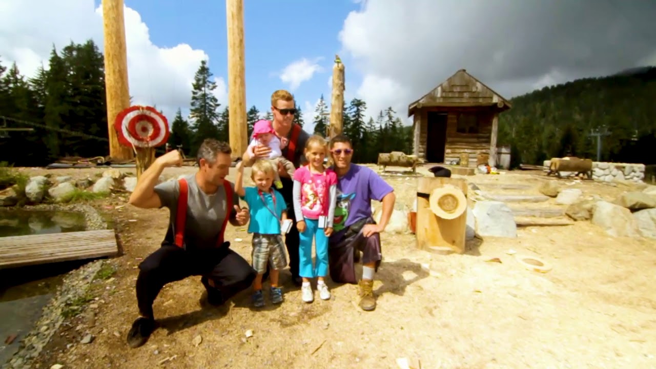 World Famous Lumberjack Show at Grouse Mountain Vancouver
