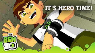 It's Hero Time! | Ultimate Action Compilation | Ben 10 | Cartoon Network UK