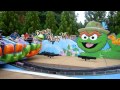 Oscar S Whirly Worms Kiddie Kid Amusement Ride Sesame St Busch Gardens Williamsburg VA