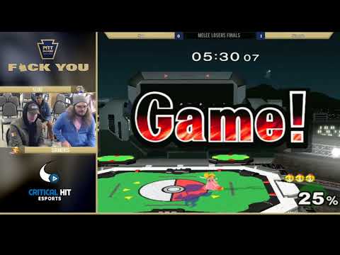 F#ck You | Slug (Ice Climbers, Fox) vs Sirmeris (Peach) | Melee Losers Finals