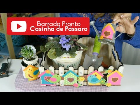 Barrado Pronto Casinha de Pássaro - Isamara Custódio