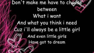 Hannah Montana - Don&#39;t Wanna Be Torn (Lyrics in video)