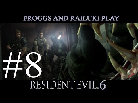 Resident Evil 6 w/Railuki - Part 8 SNAKES & GRASSHOPPERS