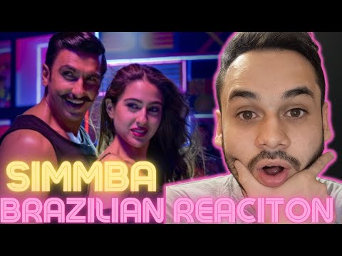 Brazilian reaction to SIMMBA: Aankh Marey Lyrical | Ranveer Singh, Sara Ali Khan