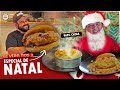 HAMBÚRGUER COM FAROFA E ENTRADA DE CHAINATAL SE VIRA NOS 3 COM CHINA Hambúrguer Perfeito