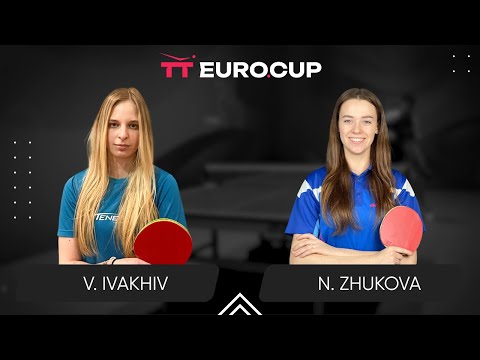 10:20 Valeriia Ivakhiv - Nadiia Zhukova 26.09.2024 TT Euro.Cup Women Ukraine Star. TABLE 4