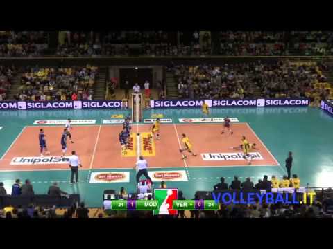 Highlights Superlega A1 - DHL Modena -  Calzedonia Verona 3-2