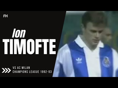 Ion Timofte ● Skills ● Porto 0:1 AC Milan  ● Champions League 1992-93