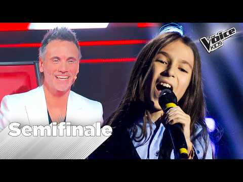Leonardo sings "Incoscienti giovani" by Achille Lauro | The Voice Kids Italy Semifinal