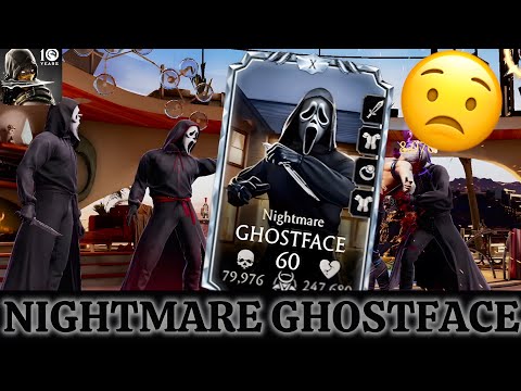 Nightmare Ghostface Fusion X Level 60 Gameplay Review | Mortal Kombat Mobile