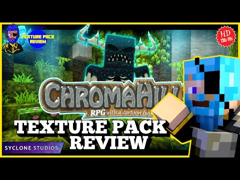 Daz Man Reviews Chroma Hills HD Texture Pack In Minecraft Bedrock! Minecraft Texture Pack Review