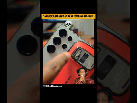 Rate ⭐ Nokia 2011 Flagship vs Samsung's 2025 Flagship Camera