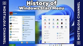 🚀History of the Windows Start Menu (1985-2024) 🚀